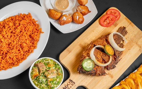 Lagos Flavors Nigerian menu for delivery and takeout in Northmount, Edmonton, AB